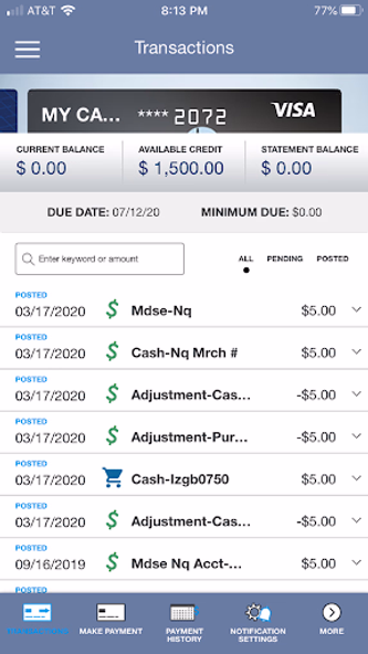 Card Control by Healthcare FCU Screenshot 3 - AppWisp.com Card Control by Healthcare FCU Screenshot 3 - AppWisp.com