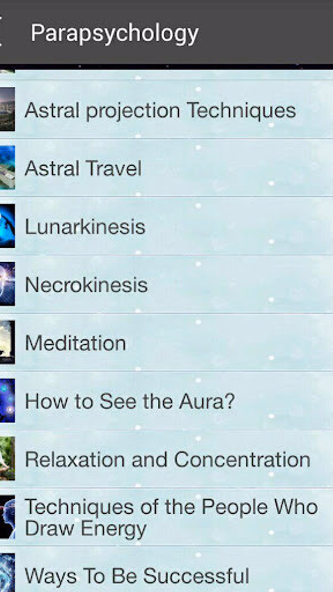 Parapsychology Screenshot 2 - AppWisp.com Parapsychology Screenshot 2 - AppWisp.com