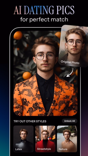 Restyle: AI Headshot Generator Screenshot 4 - AppWisp.com Restyle: AI Headshot Generator Screenshot 4 - AppWisp.com