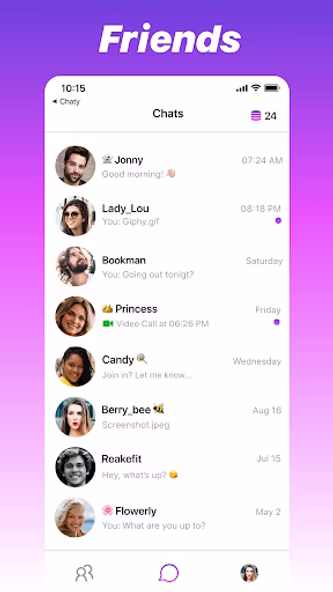 Chaty - Chat & Make Friends Screenshot 4 - AppWisp.com