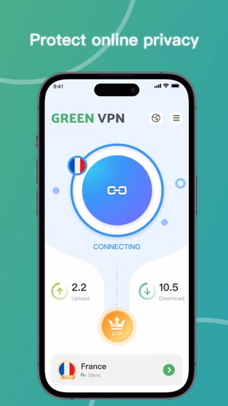 Green VPN - Tunneling Screenshot 3 - AppWisp.com Green VPN - Tunneling Screenshot 3 - AppWisp.com