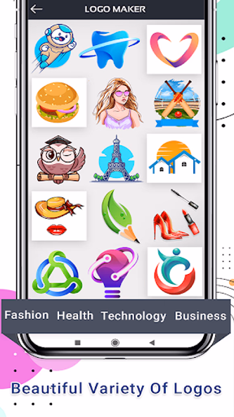 Logo Maker : Brand Logo Design Screenshot 4 - AppWisp.com Logo Maker : Brand Logo Design Screenshot 4 - AppWisp.com