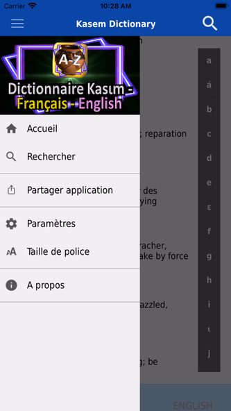 Kasem dictionary Screenshot 2 - AppWisp.com Kasem dictionary Screenshot 2 - AppWisp.com