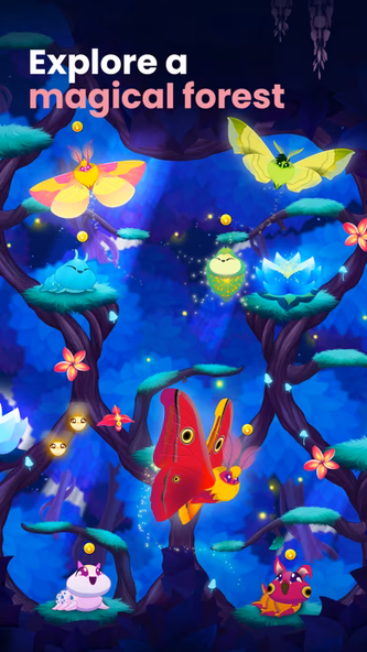 Flutter Starlight — Cozy Game Screenshot 1 - AppWisp.com Flutter Starlight — Cozy Game Screenshot 1 - AppWisp.com