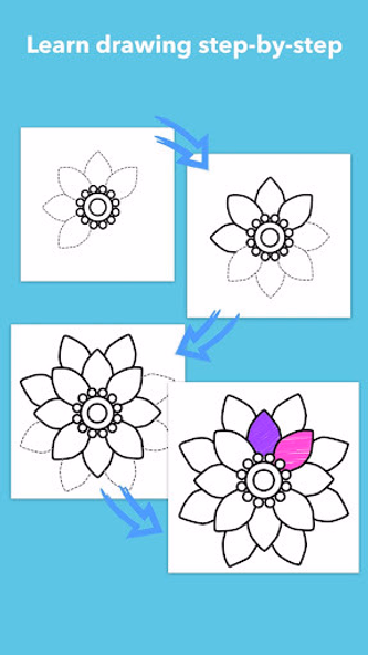 How To Draw Flowers Screenshot 3 - AppWisp.com How To Draw Flowers Screenshot 3 - AppWisp.com