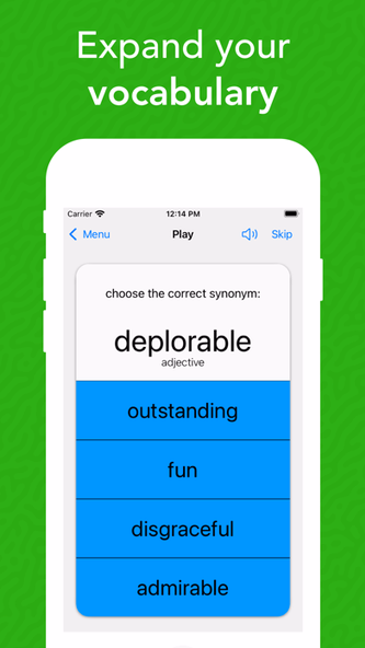 WordPal - Vocabulary Builder Screenshot 1 - AppWisp.com WordPal - Vocabulary Builder Screenshot 1 - AppWisp.com