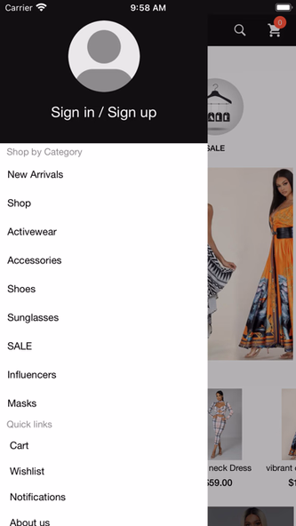 On the Runway Boutique Screenshot 2 - AppWisp.com On the Runway Boutique Screenshot 2 - AppWisp.com