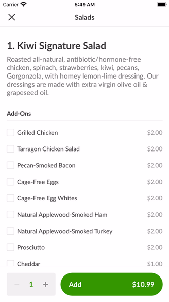 Kiwi Cafe Screenshot 4 - AppWisp.com Kiwi Cafe Screenshot 4 - AppWisp.com