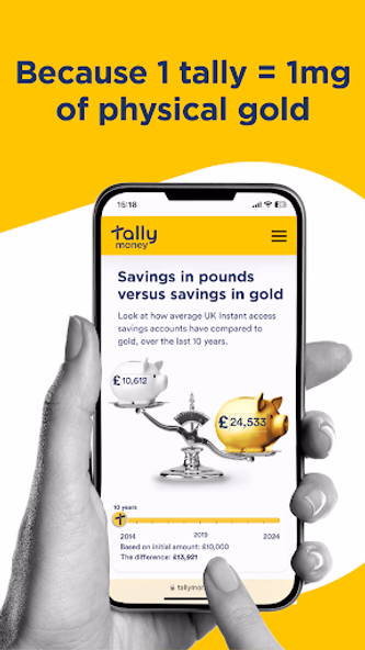 TallyMoney: save & spend gold Screenshot 4 - AppWisp.com TallyMoney: save & spend gold Screenshot 4 - AppWisp.com