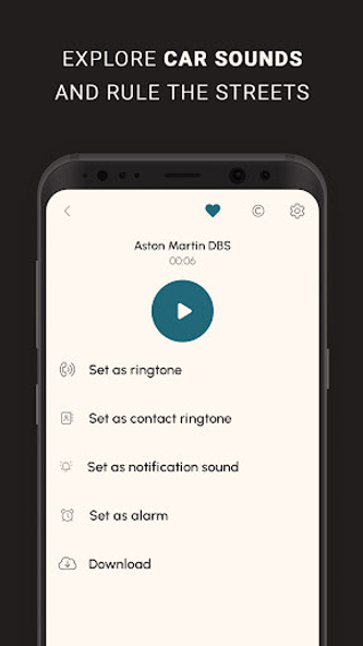 Car Sounds & Ringtones Screenshot 2 - AppWisp.com Car Sounds & Ringtones Screenshot 2 - AppWisp.com