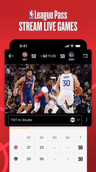 NBA: Live Games & Scores Screenshot 3 - AppWisp.com NBA: Live Games & Scores Screenshot 3 - AppWisp.com