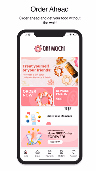 Oh Mochi Screenshot 1 - AppWisp.com Oh Mochi Screenshot 1 - AppWisp.com