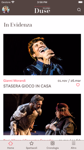 Teatro Duse Bologna Screenshot 1 - AppWisp.com Teatro Duse Bologna Screenshot 1 - AppWisp.com