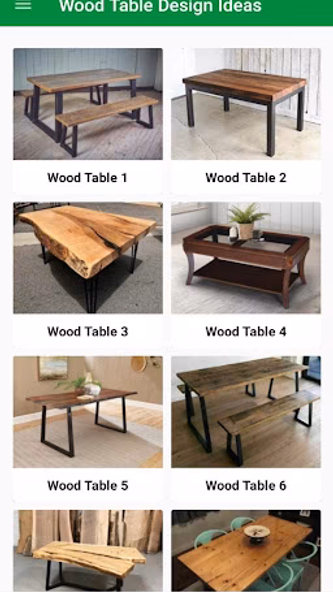 Wood Table Design Ideas Screenshot 1 - AppWisp.com Wood Table Design Ideas Screenshot 1 - AppWisp.com