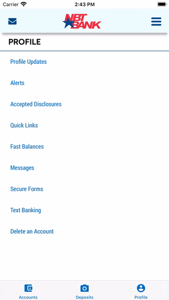 NBT Bank Screenshot 4 - AppWisp.com NBT Bank Screenshot 4 - AppWisp.com