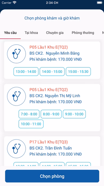Đăng ký khám - BV ND GIA ĐỊNH Screenshot 4 - AppWisp.com Đăng ký khám - BV ND GIA ĐỊNH Screenshot 4 - AppWisp.com