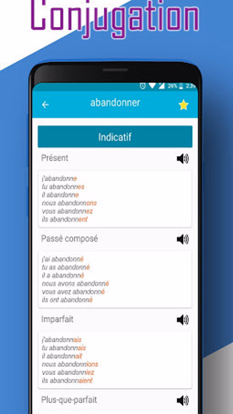 French conjugation - offline Screenshot 4 - AppWisp.com French conjugation - offline Screenshot 4 - AppWisp.com