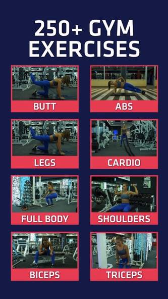 Gym Workout Planner For Women Screenshot 2 - AppWisp.com Gym Workout Planner For Women Screenshot 2 - AppWisp.com