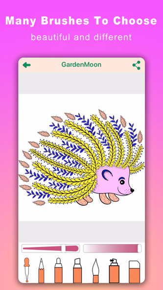Paint.ml - Art Coloring Book Screenshot 1 - AppWisp.com Paint.ml - Art Coloring Book Screenshot 1 - AppWisp.com