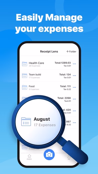 Receipt Lens - Expense Tracker Screenshot 3 - AppWisp.com Receipt Lens - Expense Tracker Screenshot 3 - AppWisp.com