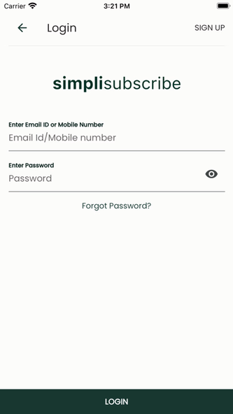 SimpliSubscribe Screenshot 1 - AppWisp.com SimpliSubscribe Screenshot 1 - AppWisp.com