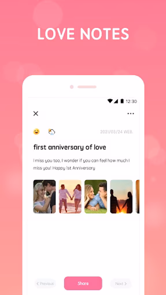 Love Days Counter - Calendar Screenshot 4 - AppWisp.com