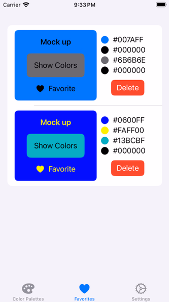 AppColors Screenshot 2 - AppWisp.com AppColors Screenshot 2 - AppWisp.com