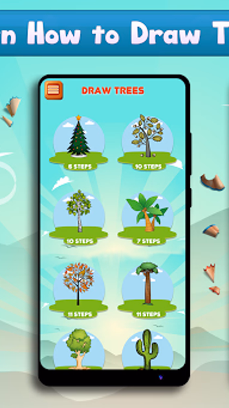 Learn to Draw Trees Screenshot 4 - AppWisp.com Learn to Draw Trees Screenshot 4 - AppWisp.com