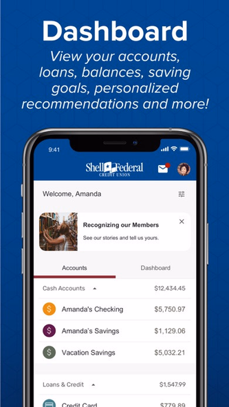 Shell FCU Mobile Screenshot 1 - AppWisp.com Shell FCU Mobile Screenshot 1 - AppWisp.com