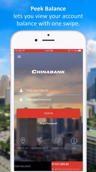 China Bank Mobile App Screenshot 3 - AppWisp.com China Bank Mobile App Screenshot 3 - AppWisp.com