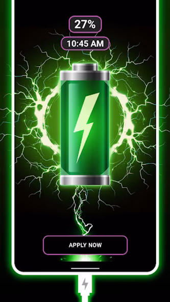 3D Battery Charging Animation Screenshot 1 - AppWisp.com 3D Battery Charging Animation Screenshot 1 - AppWisp.com