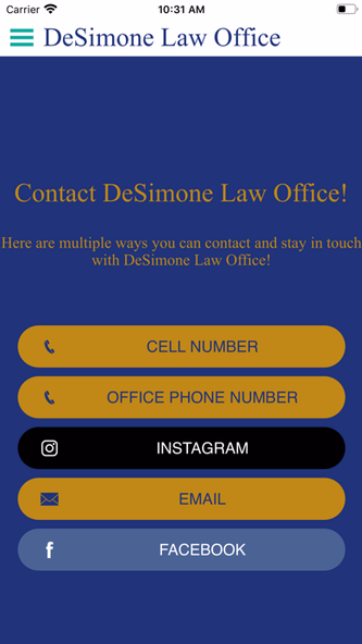 DeSimone Law Office Screenshot 4 - AppWisp.com DeSimone Law Office Screenshot 4 - AppWisp.com