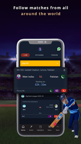 Max Cricket Live Line Screenshot 2 - AppWisp.com Max Cricket Live Line Screenshot 2 - AppWisp.com