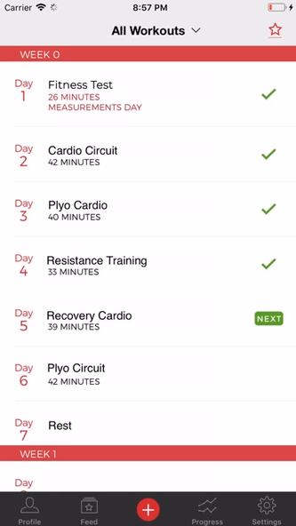 Insane 60 Day Workout Tracker Screenshot 1 - AppWisp.com Insane 60 Day Workout Tracker Screenshot 1 - AppWisp.com