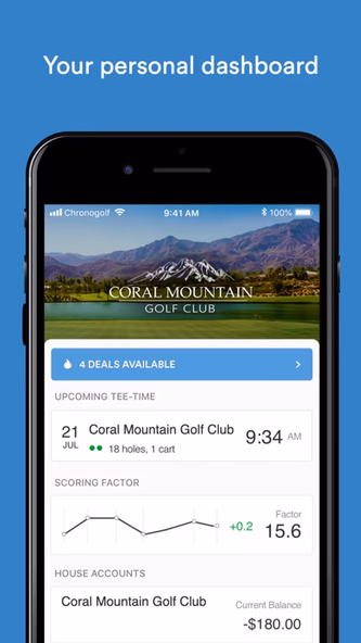 Coral Mountain Golf Club Screenshot 1 - AppWisp.com Coral Mountain Golf Club Screenshot 1 - AppWisp.com