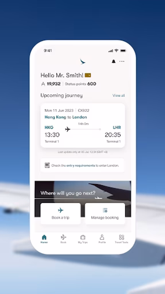 Cathay Pacific Screenshot 2 - AppWisp.com Cathay Pacific Screenshot 2 - AppWisp.com
