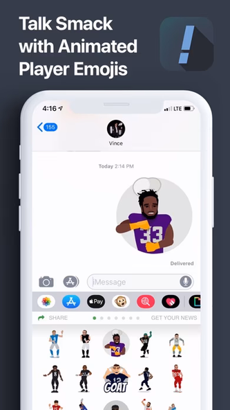 SportsManias: Emojis & Fantasy Screenshot 1 - AppWisp.com SportsManias: Emojis & Fantasy Screenshot 1 - AppWisp.com