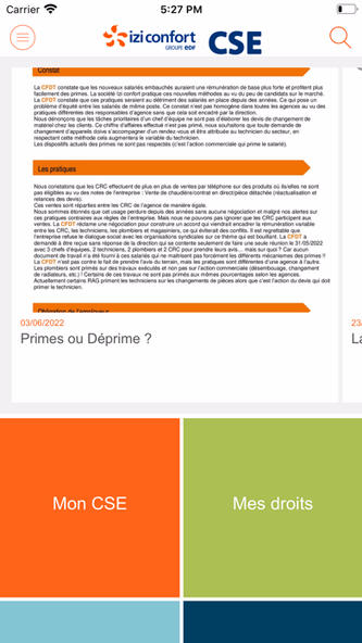CSE Izi Confort Screenshot 1 - AppWisp.com CSE Izi Confort Screenshot 1 - AppWisp.com