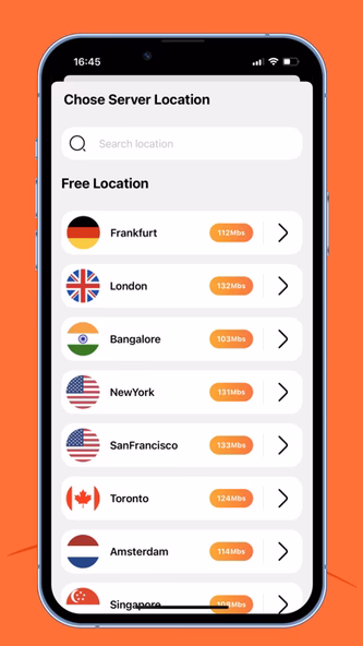 MoonVPN: VPN Fast & Secure Screenshot 2 - AppWisp.com MoonVPN: VPN Fast & Secure Screenshot 2 - AppWisp.com