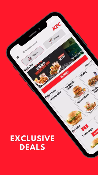 KFC Pakistan Screenshot 2 - AppWisp.com KFC Pakistan Screenshot 2 - AppWisp.com