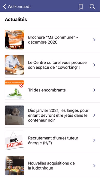 Commune de Welkenraedt Screenshot 2 - AppWisp.com Commune de Welkenraedt Screenshot 2 - AppWisp.com