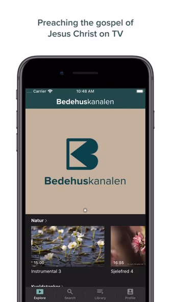 Bedehuskanalen Screenshot 2 - AppWisp.com Bedehuskanalen Screenshot 2 - AppWisp.com