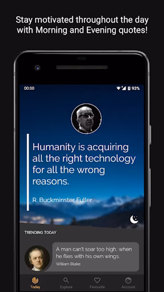 Brilliant Quotes Screenshot 1 - AppWisp.com Brilliant Quotes Screenshot 1 - AppWisp.com