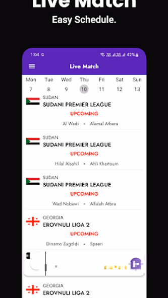 SoccerLyf TV Live Soccer Score Screenshot 2 - AppWisp.com SoccerLyf TV Live Soccer Score Screenshot 2 - AppWisp.com