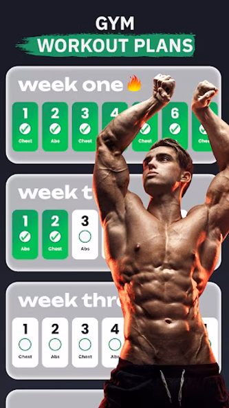 Fitvate - Gym & Home Workout Screenshot 2 - AppWisp.com Fitvate - Gym & Home Workout Screenshot 2 - AppWisp.com