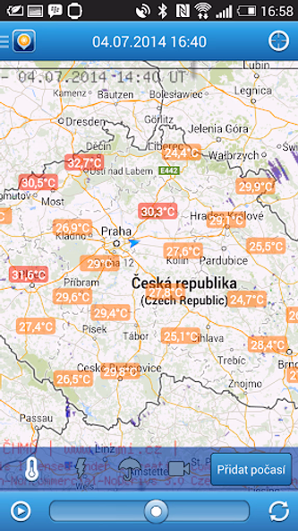 Meteoradar In-počasí Screenshot 4 - AppWisp.com Meteoradar In-počasí Screenshot 4 - AppWisp.com