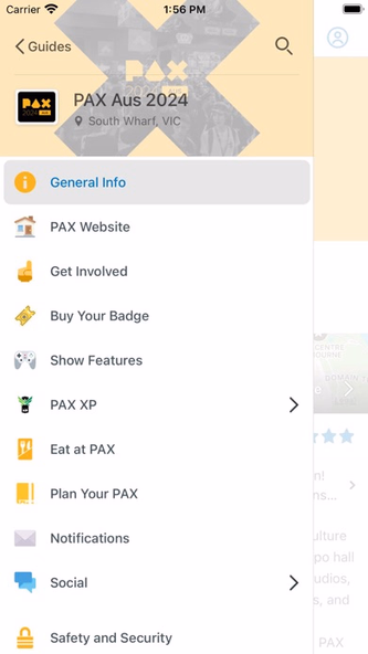 PAX Aus App Screenshot 2 - AppWisp.com PAX Aus App Screenshot 2 - AppWisp.com