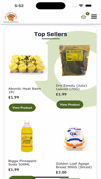 R&G Africana Foods Screenshot 3 - AppWisp.com R&G Africana Foods Screenshot 3 - AppWisp.com