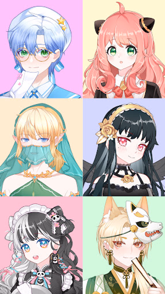 Anime Avatar Maker Creator Screenshot 3 - AppWisp.com Anime Avatar Maker Creator Screenshot 3 - AppWisp.com