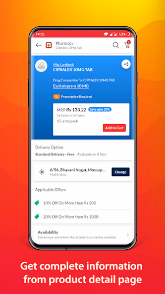 MedPlus Mart - Online Pharmacy Screenshot 4 - AppWisp.com MedPlus Mart - Online Pharmacy Screenshot 4 - AppWisp.com
